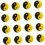 Tennis Racket Damper Silicone String Shock Damping for-Yellow 1