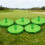 50pcs Plastic Golf Course Markers Transparent-Transparent Red 2