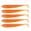 T Tail Double Color Pattern Freshwater Sinking Lures-Color F 1