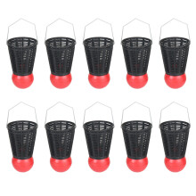 10Pcs Professional Lure Thrower Badminton Type Nesting Device-M