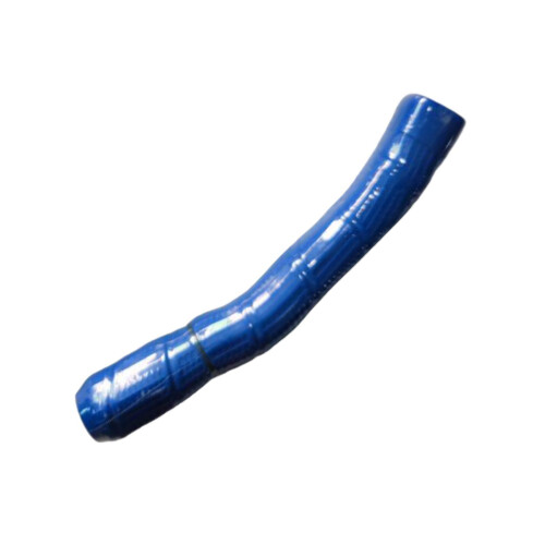 Light Weight Rubber Handle Curved Straight-Blue right hand