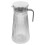 Acrylic Water Pitcher with Lid Grey for Party and Dining Table 1