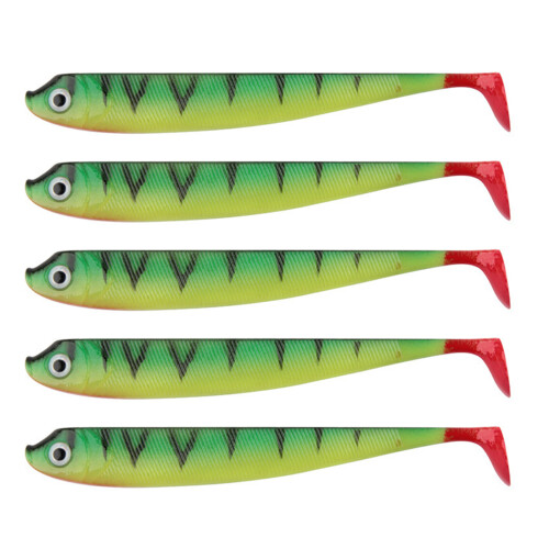 T-Tail-Design, zweifarbig, sinkende Köder, flexible-Farbe J