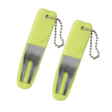 Golf Green Divot Tool Curved Golf Green Maintenance Tool-Yellow