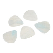 5PCS Resin Guitar Picks Fast Strumming Design Nonslip Grip-blue