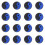 Tennistrillingsdemper Siliconen tennisracket String-Blauw 1