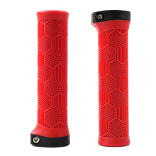 2pcs Large Pad Bike Handlebars Cover Mountain Bike Bicycles-Red