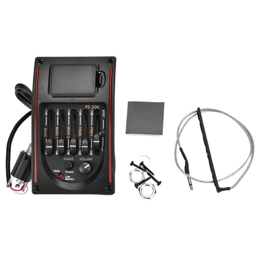 Piezo Pickup Equalizer Pickup Tuner for Acoustic Classical