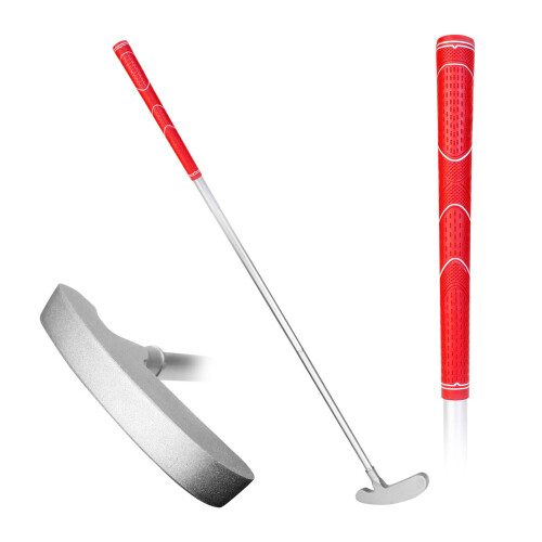 Putters de Golf détachables portables à 3 sections,-Rouge