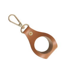 Étui étanche en cuir PU pour balle de Golf, pour sac à dos-brun