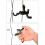 Metal Archerys Release Triggers 3 Finger Bows-schwarzes Silber 3