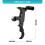 Metal Archerys Release Triggers 3 Finger Bows-schwarzes Silber 7