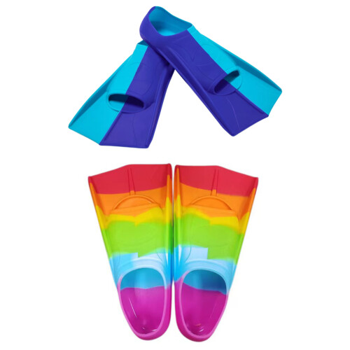 Palmes de natation en silicone hautes performances-couleur S 2