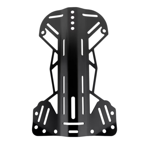 Light Weight Scubas Diving BCD Technical Diving Backplate-Black