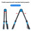 Sturdy Foldable Guitar Stand With Nylon For Solid Support 6