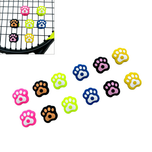 12Pcs Tennis Racket Shock Absorbers Dampeners Replacement Soft 1