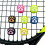 12Pcs Tennis Racket Shock Absorbers Dampeners Replacement Soft 6