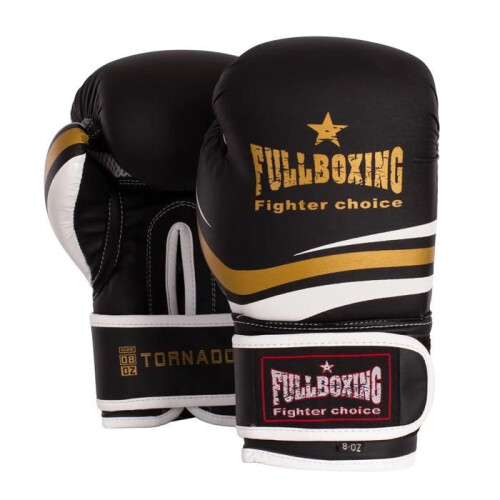 Fullboxing Tornado Boxhandschuhe - schwarz/gold