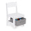 Children's Table Set with Chalkboard & Storage 6