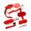 Horse Shedding Grooming Massaging Tool Set Bathing Cleaning 6