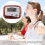 Simple Accurate Step Counter Walking Pedometer Accurate-Red 7