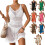 Quick Dry Polyester Tankini Cover Up Crochet Dress Solid-O L 3