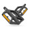 Antislip Studs Cycling Pedal Nylon Construction Platform-Black 7