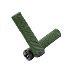 1Pair Ergonomic Bicycles Handle Grips Shock Absorption-Green