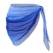 Elegant And Practical Swim Cover Up Multipurpose For-Blue S
