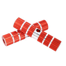 Cycle Rear Pegs Foot Rest Red Aluminium 10cm