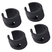 Bouclier de protection en caoutchouc pour fourches de vélo,-Noir