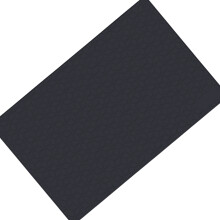 Extra Large Rubber Shelf Liner Washable-71.1cmx56cm Black