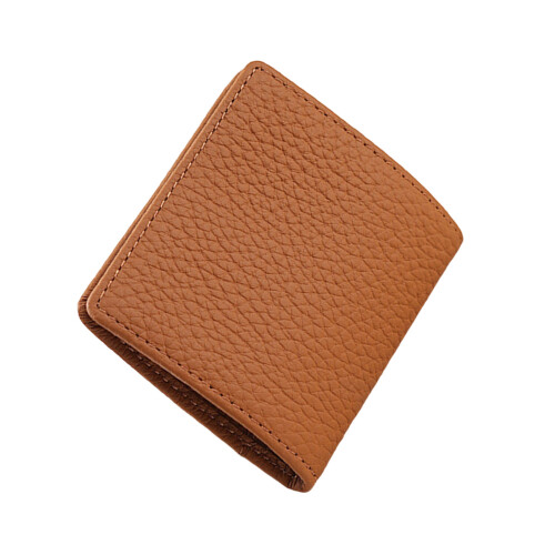 Change Purse Coin Pouch,Pocket Sized Mini Coin Purses-brown