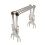 Multipurpose Frame Lifter Tool with Ergonomic Handle Metal 1