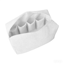 (1 Pcs)Large Capacity Hair Dryer Bag - Waterproof Travel-White