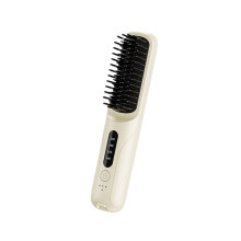 Comfort Grip Hair Straightening Brush With Fast Heating-KQS