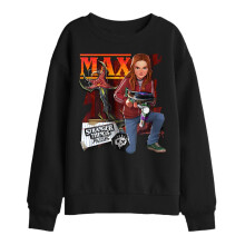 (9-11 Years, Black) Stranger Things: Tales from '85 Childrens/Kids Max Sweatshirt