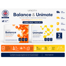 Unicity Balance & Unimate 30 Orange + 30 Lemon