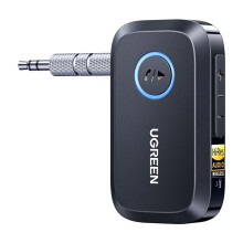 Ricevitore Bluetooth LDAC 6.0 Jack Auto Adattatore Jack Bluetooth - Policarbonato (PC) - cablato - Alimentato a batteria - Stereo