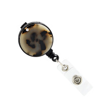 Creative Leopard Plastic Badge Holders Nurse Doctor Badge Reel