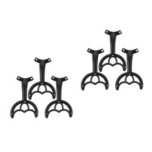6PiĂšces Support Bras Ventilateur Plafond Zinc Multifonctionnels
