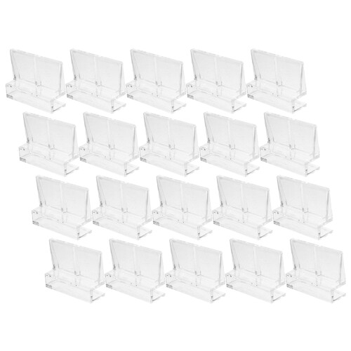 20Pièces Supports Transparent Pour Couvercle D'aquarium En