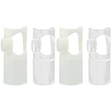 4Pcs Nylon Flute Mouthpieces Assorted Color Durable Replacement Parts