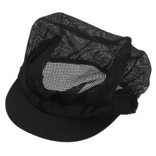 Casquette Noire En Coton Pour Chef, Cuisinier Serveur