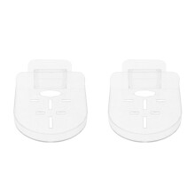 2Pcs Transparent Wall Bracket for Router Camera Storage Holder