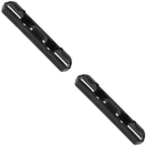 2Pcs Black Motorcycle Cable Buckle Shifter Hose Guide Durable PP 2