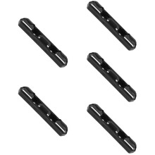 5Pièces Fixations Câble Noir En PP Pour Guidage