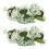 2Pcs Faux White Rings for Dining Table and Wedding Decor 1
