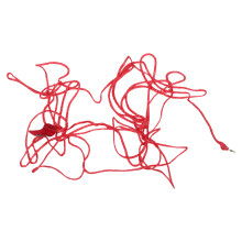 Nylon Vismonteer Touw Snelle Inworp En Terugwinning Rood