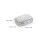 3Pcs Portable Silver Mini Medicine Organizer Bling 2 Compartment Case 2